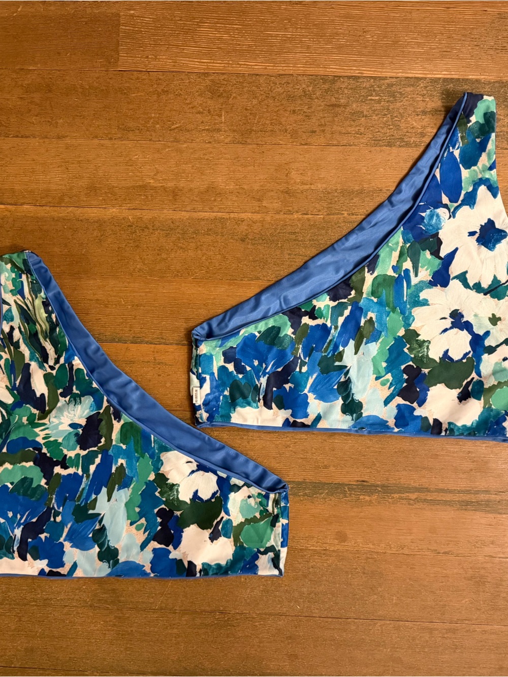 Baiia Reversible Bikini w/ High Waist Bottoms (Sz 14, Monet color way) - Picture 8 of 12
